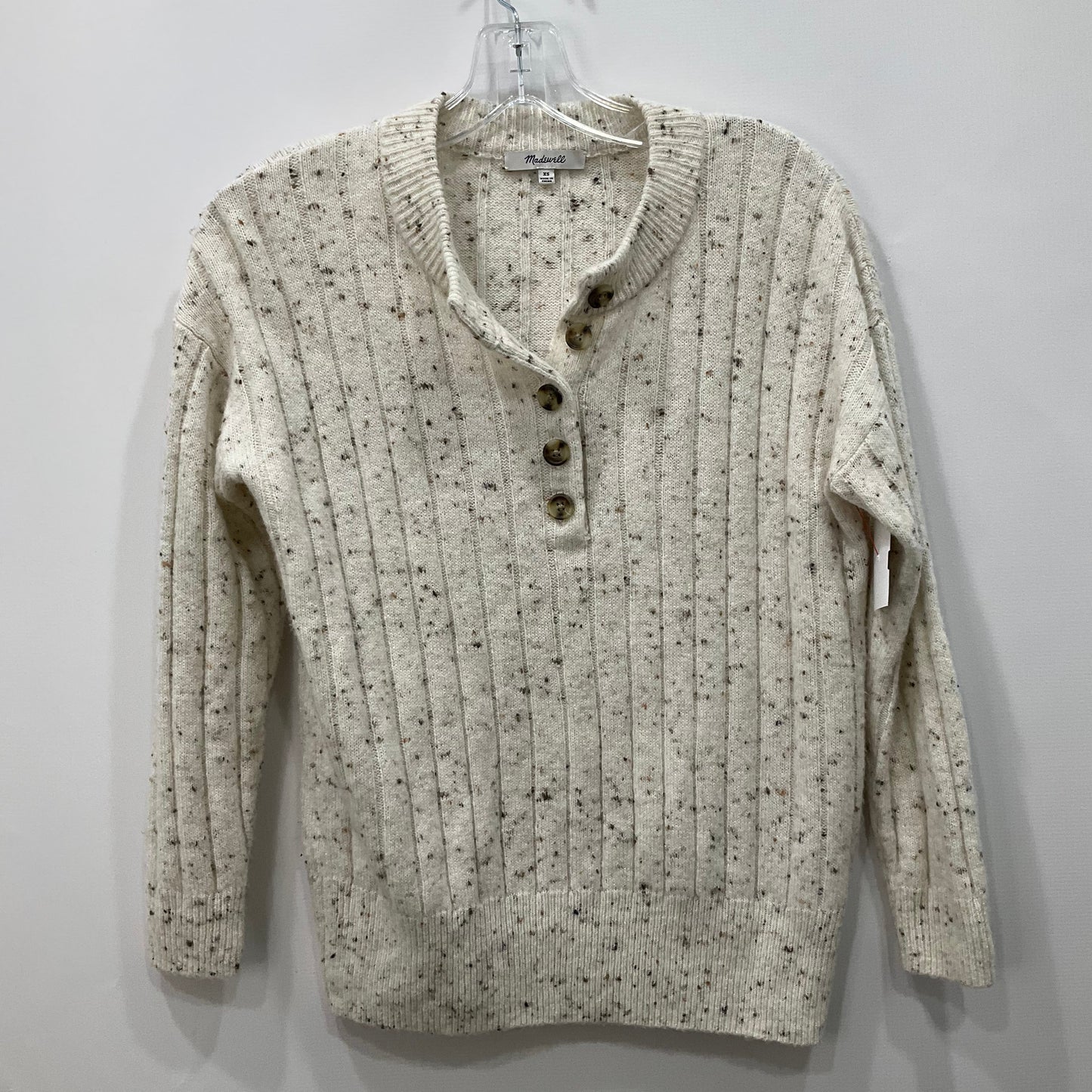 Sweater By Madewell In White, Size: Xs