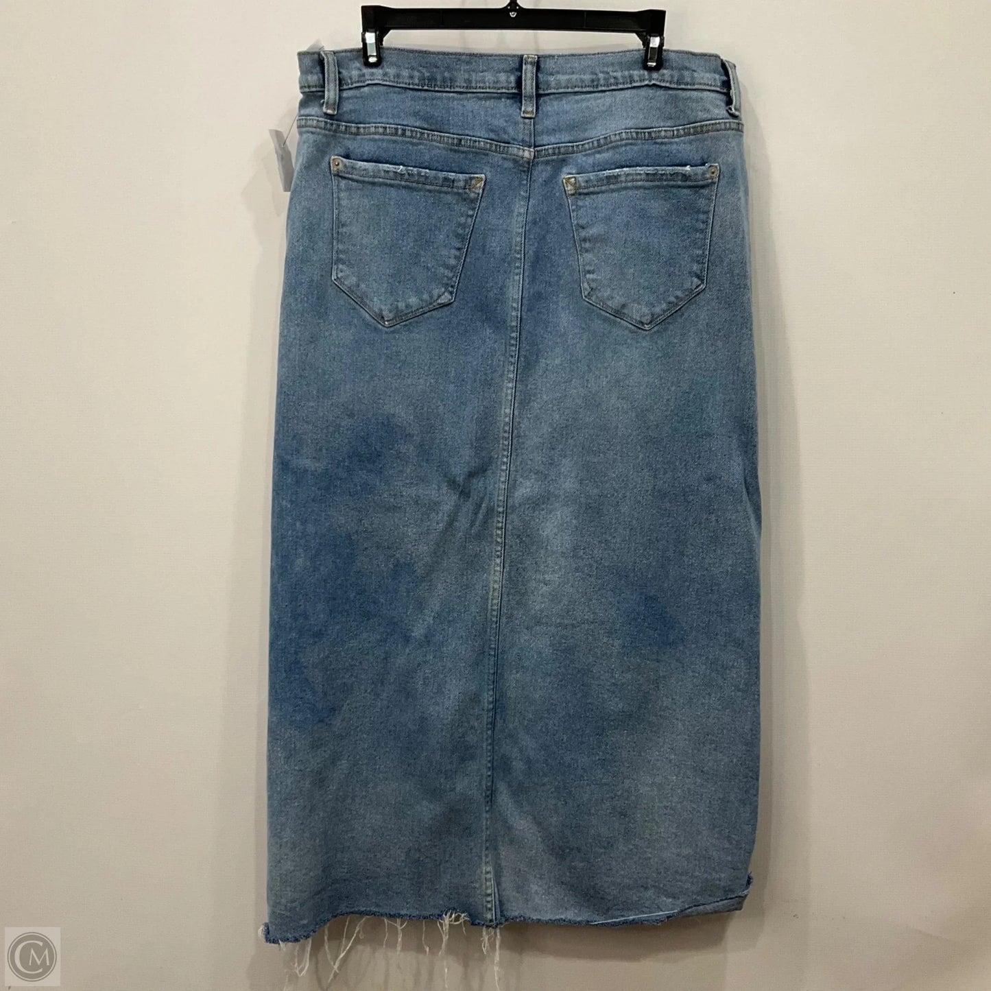 Skirt Midi By Kensie In Blue Denim, Size: 10
