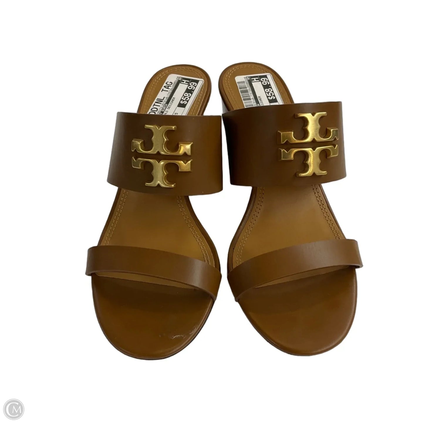 Sandals Designer By Tory Burch In Brown, Size: 8.5
