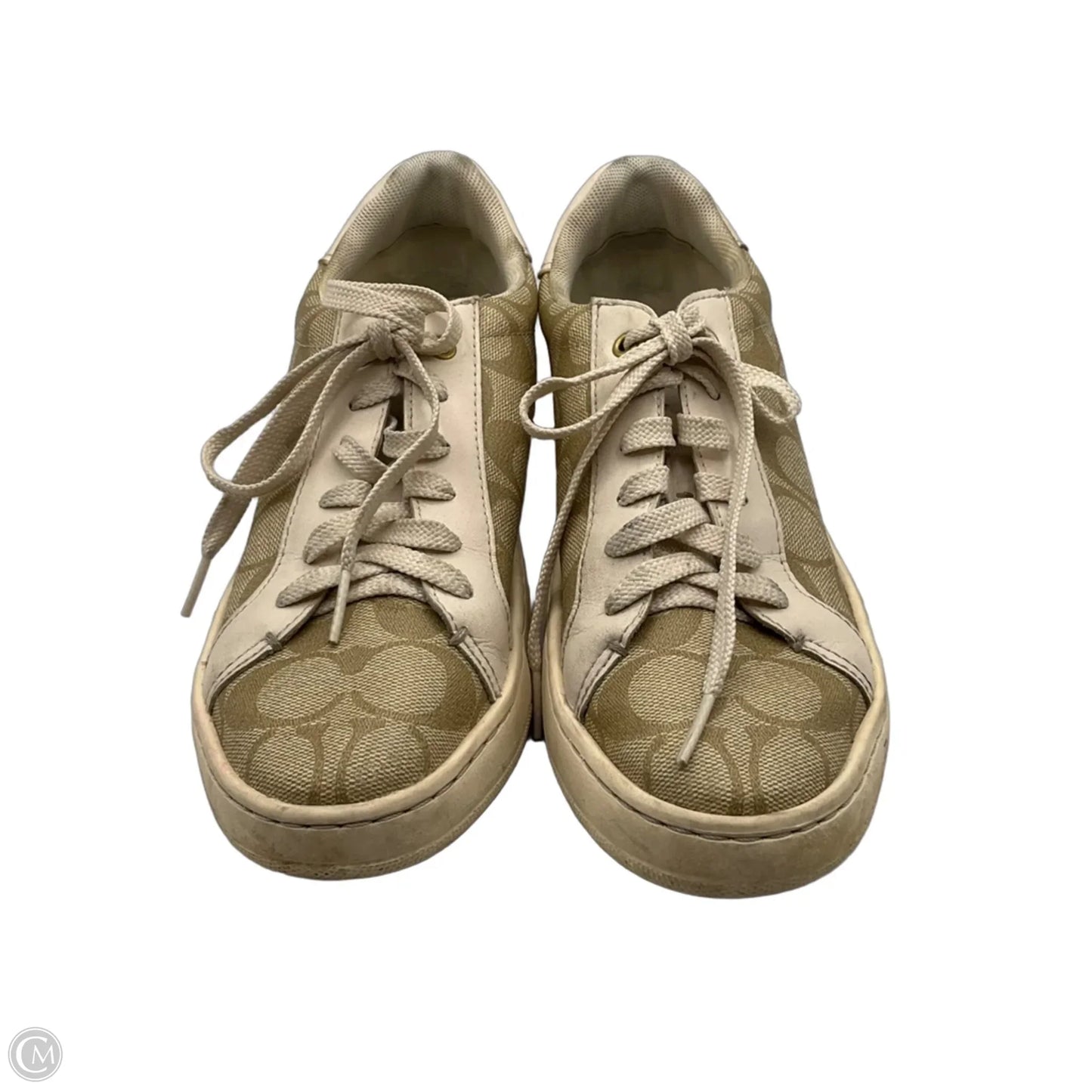 Shoes Designer By Coach In Cream, Size: 7