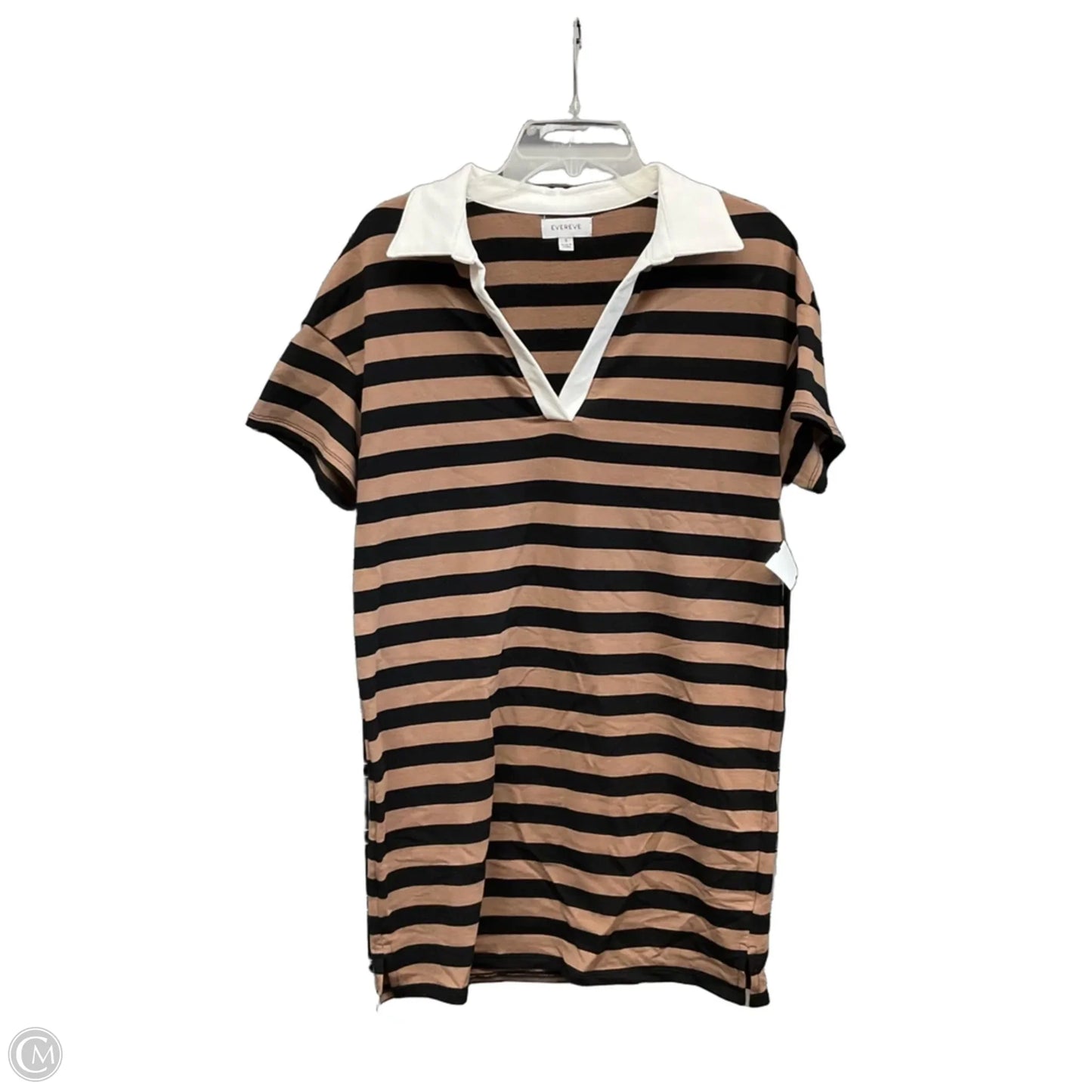 Dress Casual Short By Evereve In Black & Brown, Size: S