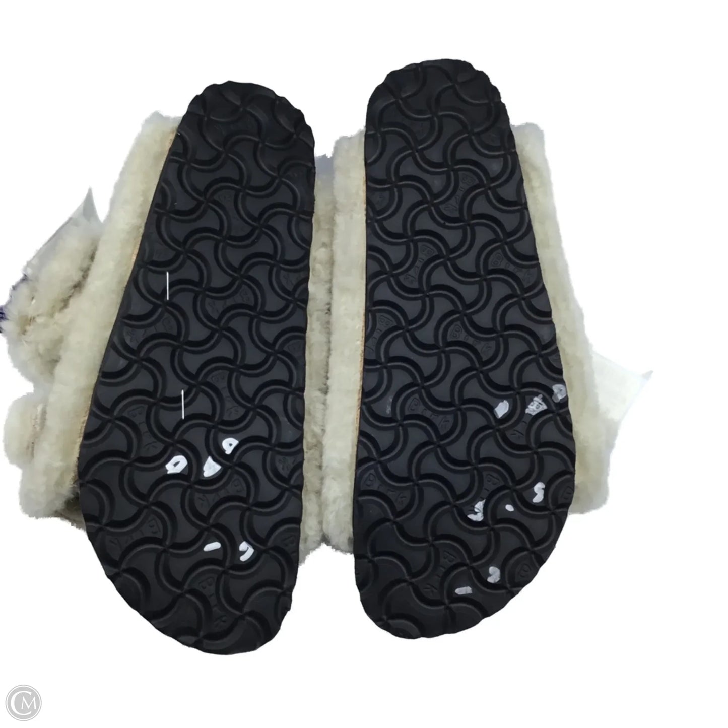 Sandals Flats By Birkenstock In Cream, Size: 6