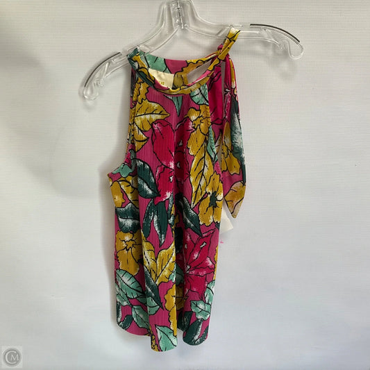 Top Sleeveless By Maeve In Multi-colored, Size: S