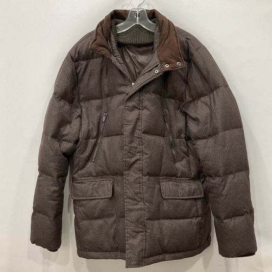 Coat Puffer & Quilted By Michael Kors In Brown, Size: M