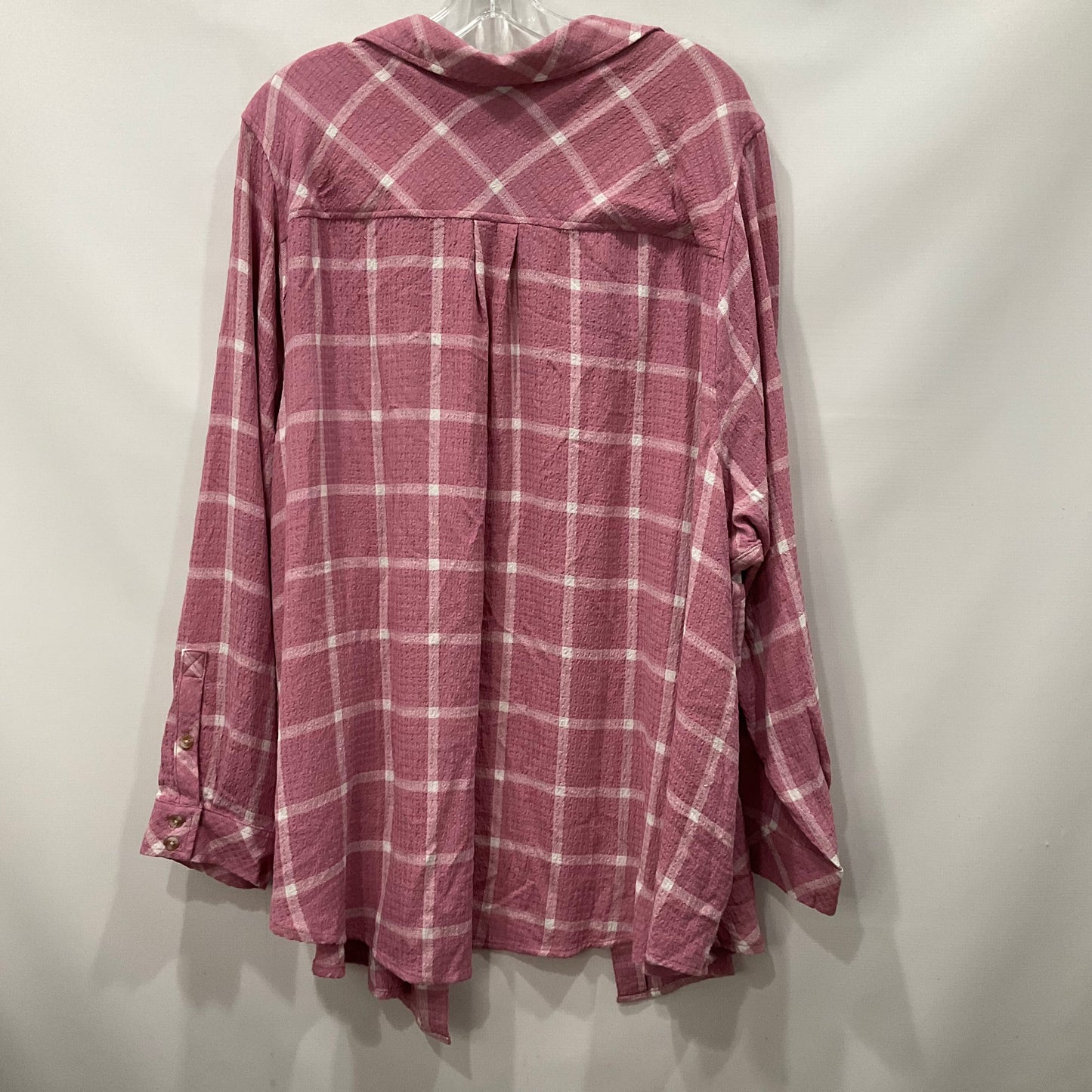 Plaid Pattern Top Long Sleeve Torrid, Size 4x