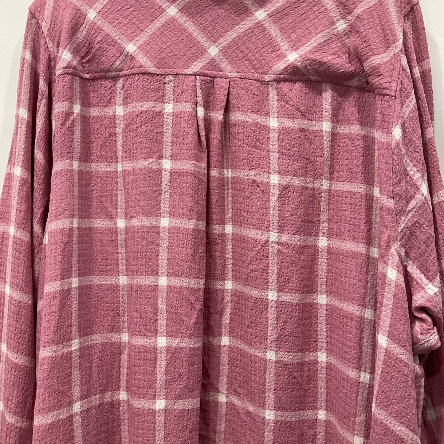 Plaid Pattern Top Long Sleeve Torrid, Size 4x