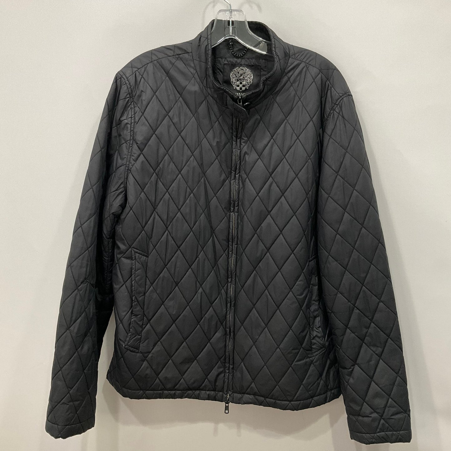 Coat Puffer & Quilted By Vince Camuto In Black, Size: L