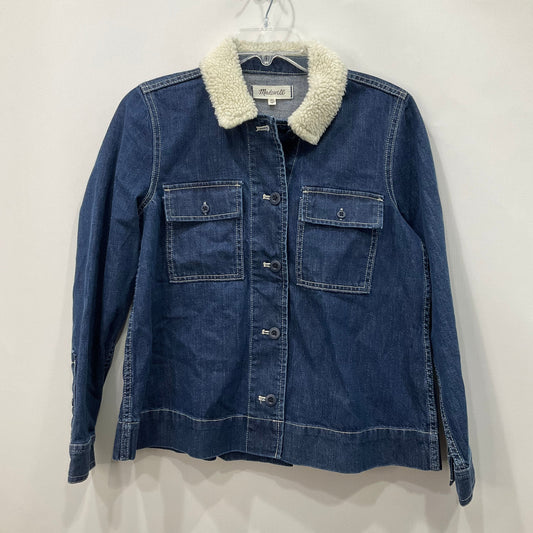 Jacket Denim By Madewell In Blue Denim, Size: Xs