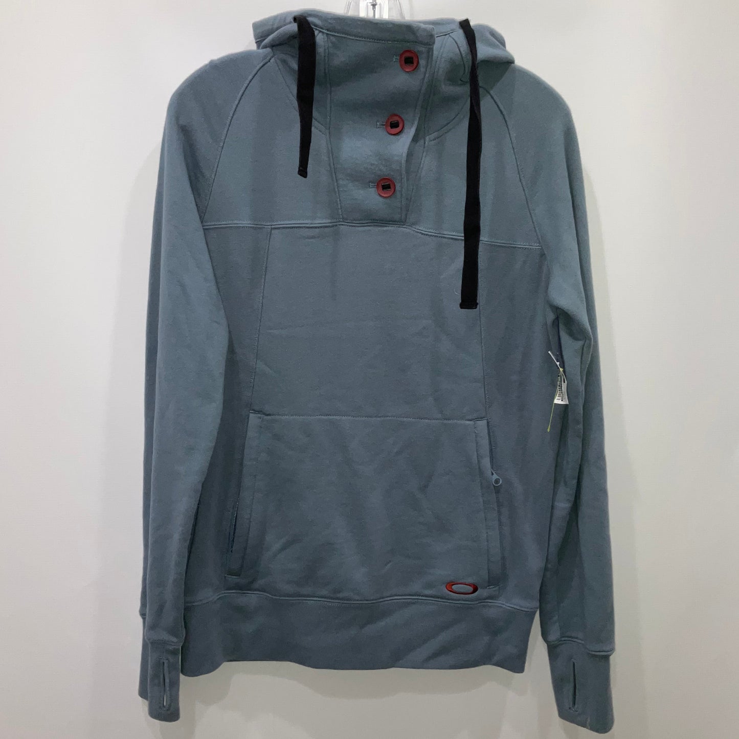 Sweatshirt Hoodie By Oakley In Blue, Size: Xs