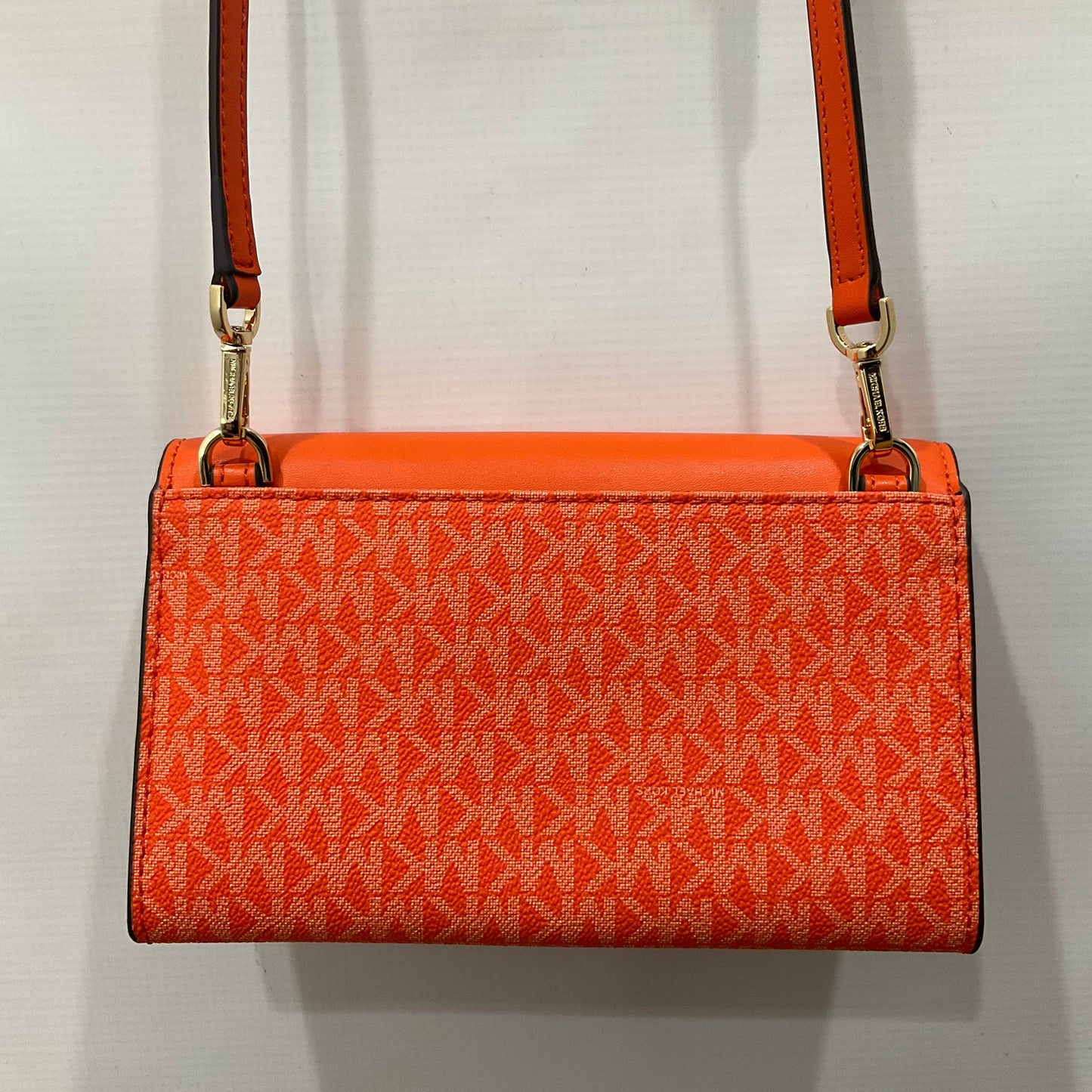 Orange Crossbody Designer Michael Kors, Size Small