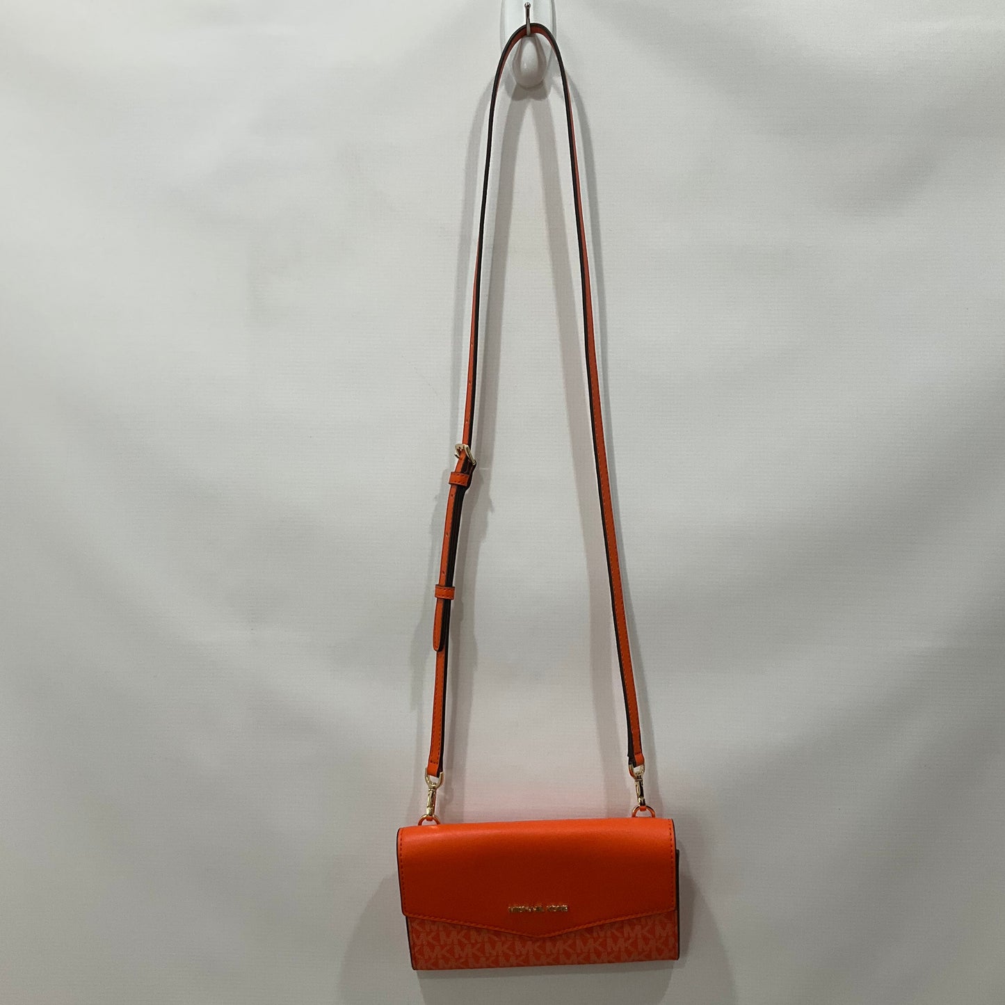 Orange Crossbody Designer Michael Kors, Size Small