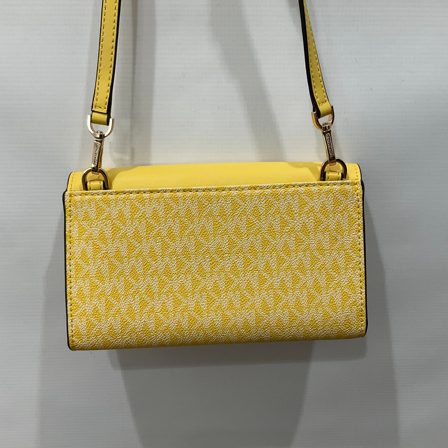 Yellow Crossbody Designer Michael Kors, Size Small