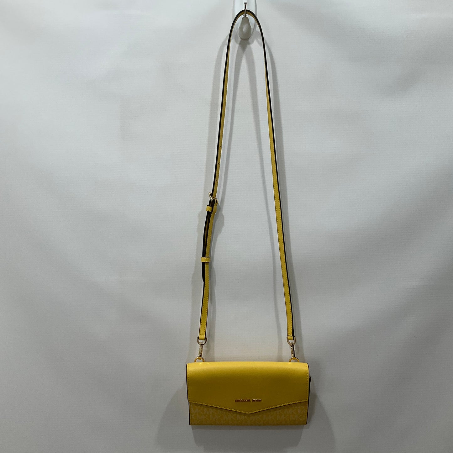 Yellow Crossbody Designer Michael Kors, Size Small