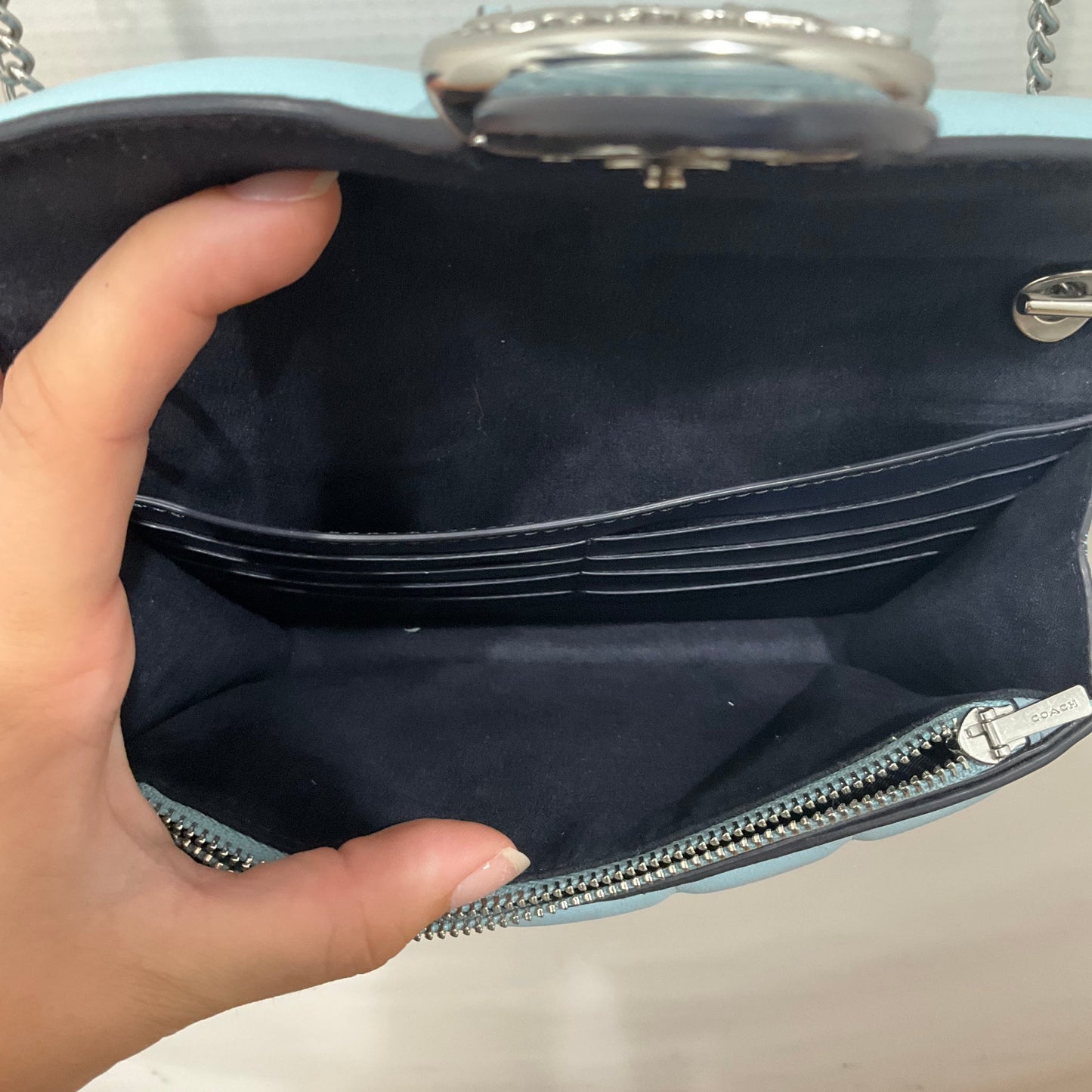 Crossbody Designer Coach, Size Small