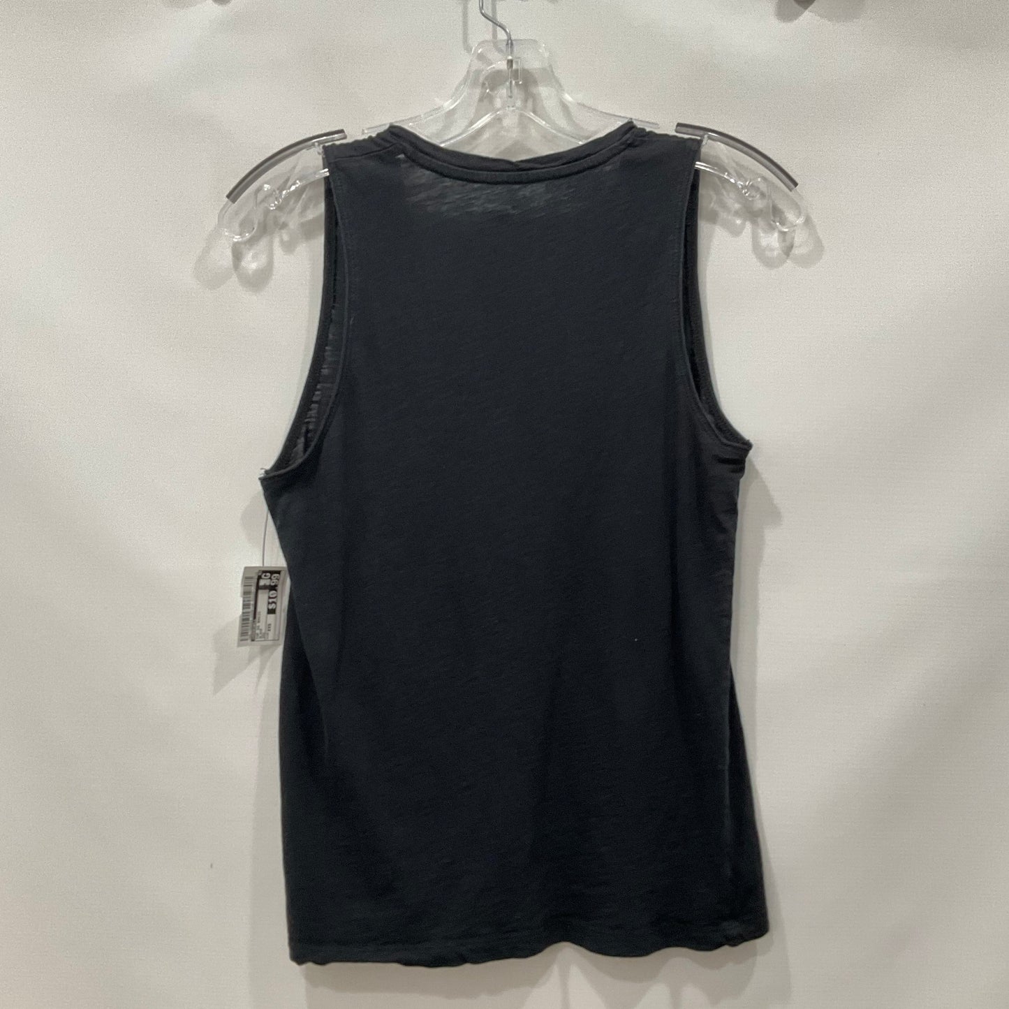 Black Top Short Sleeve Basic Madewell, Size Xxs