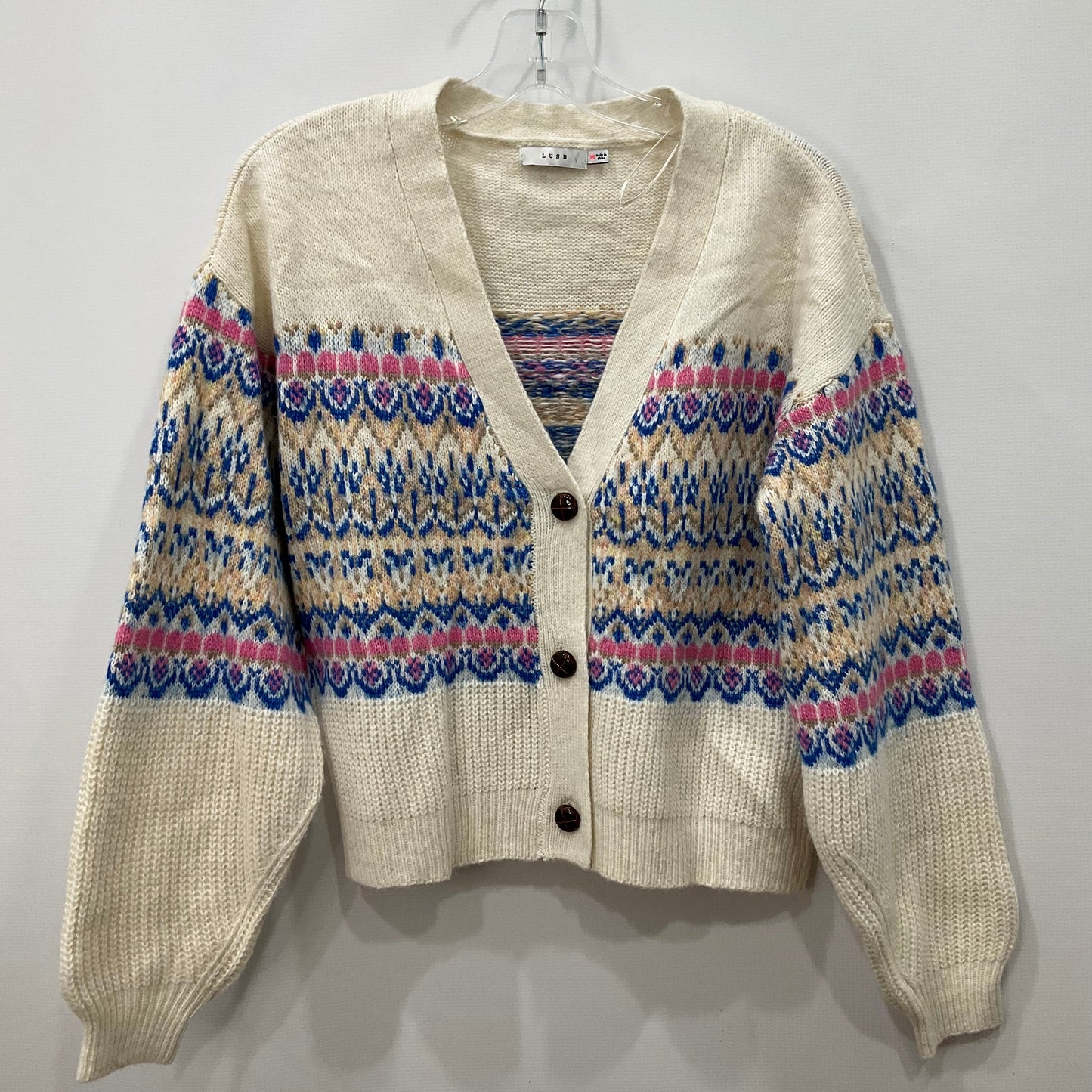 Sweater By Lush In Multi-colored, Size: Xs