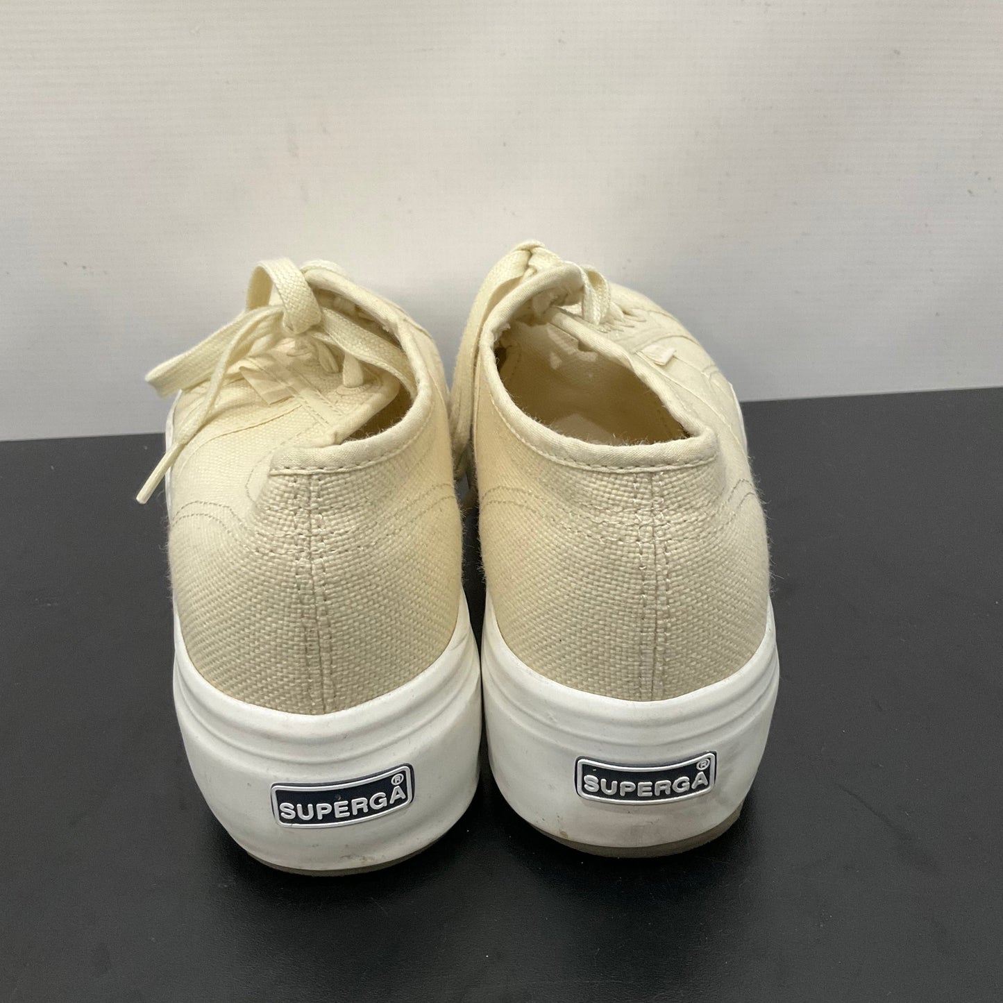 Cream Shoes Sneakers Superga, Size 7.5