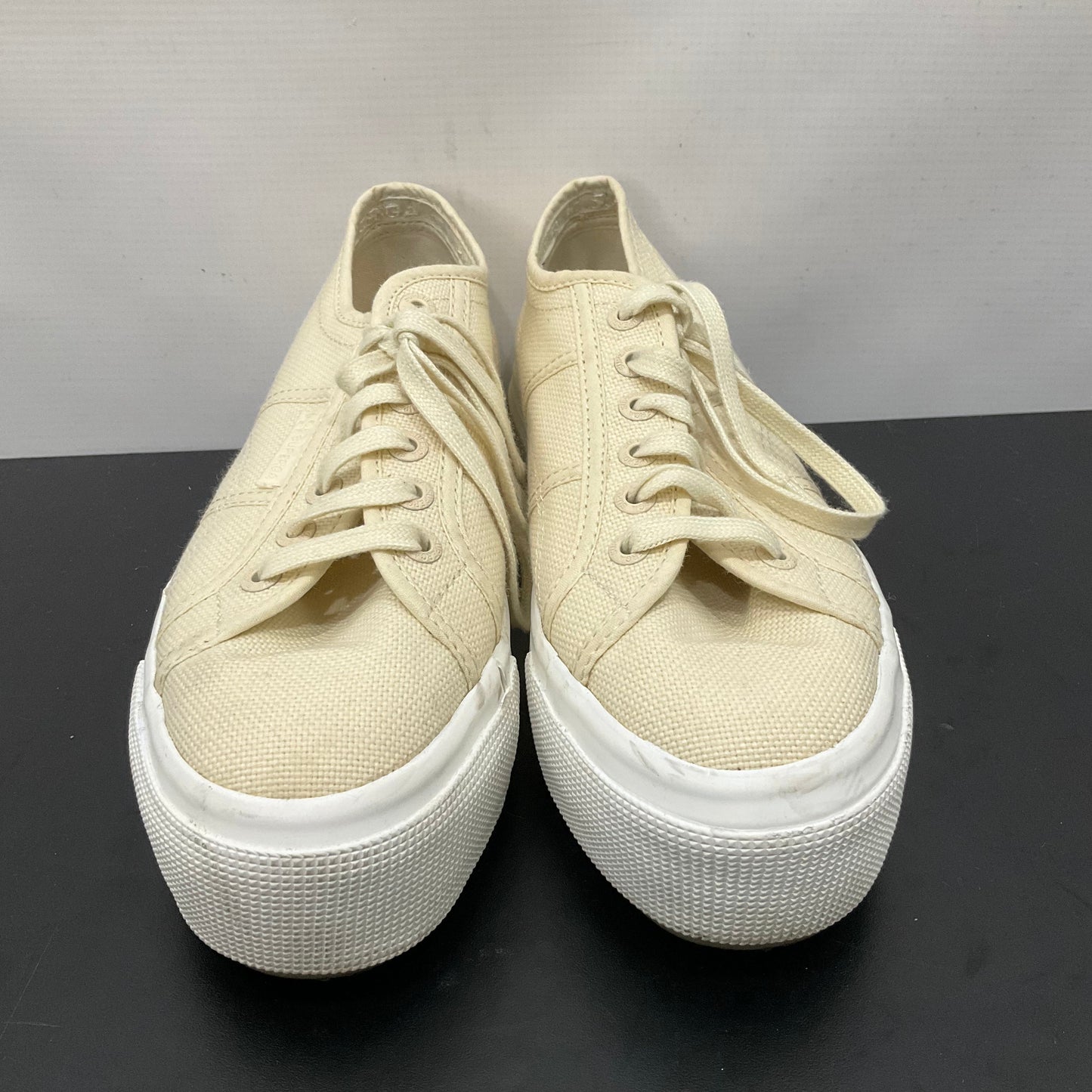 Cream Shoes Sneakers Superga, Size 7.5