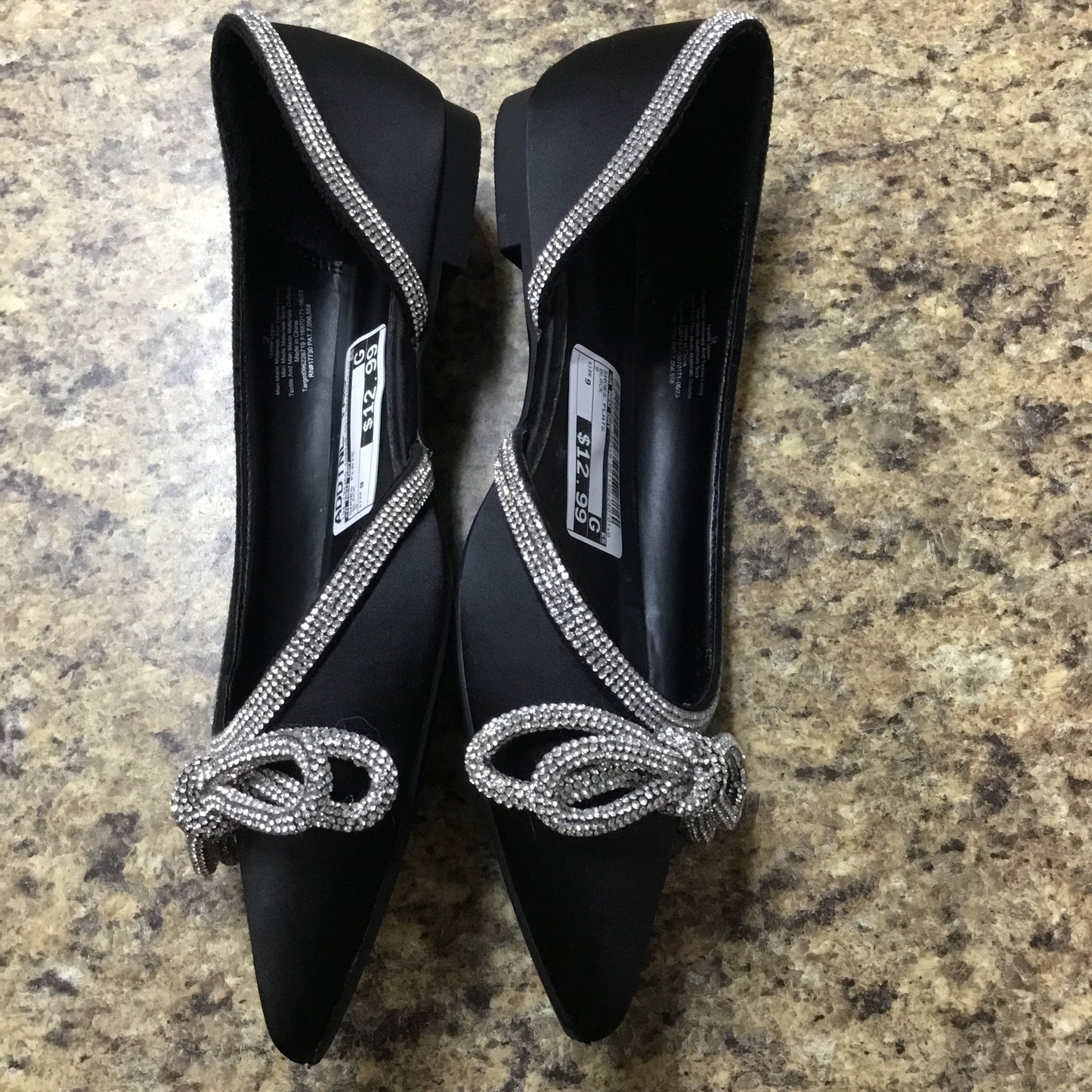 Black Shoes Flats A New Day, Size 9