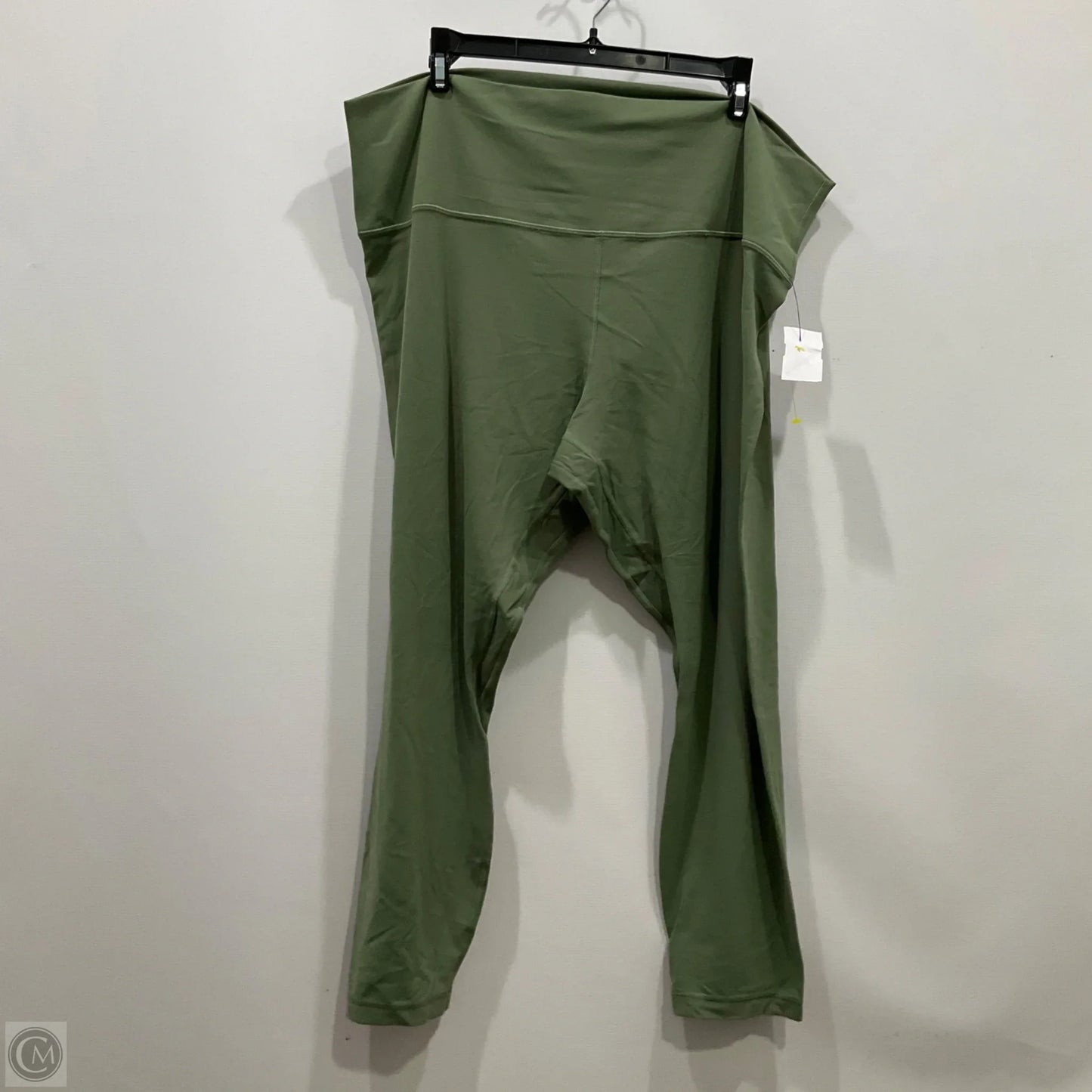 Athletic Capris By Lululemon In Green, Size: 20