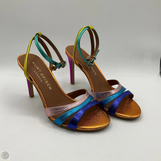 Shoes Designer By Kurt Geiger In Rainbow Print, Size: 6