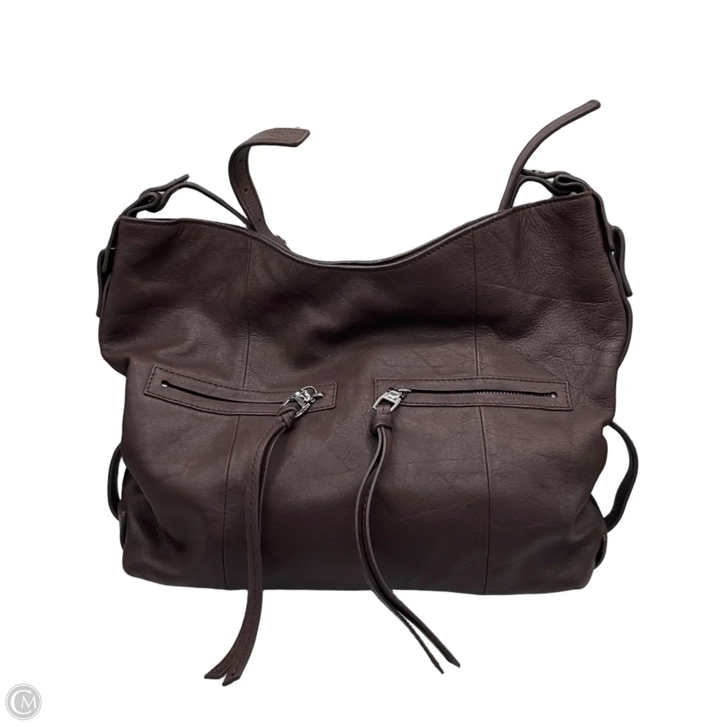 Handbag Leather By Kooba, Size: Medium