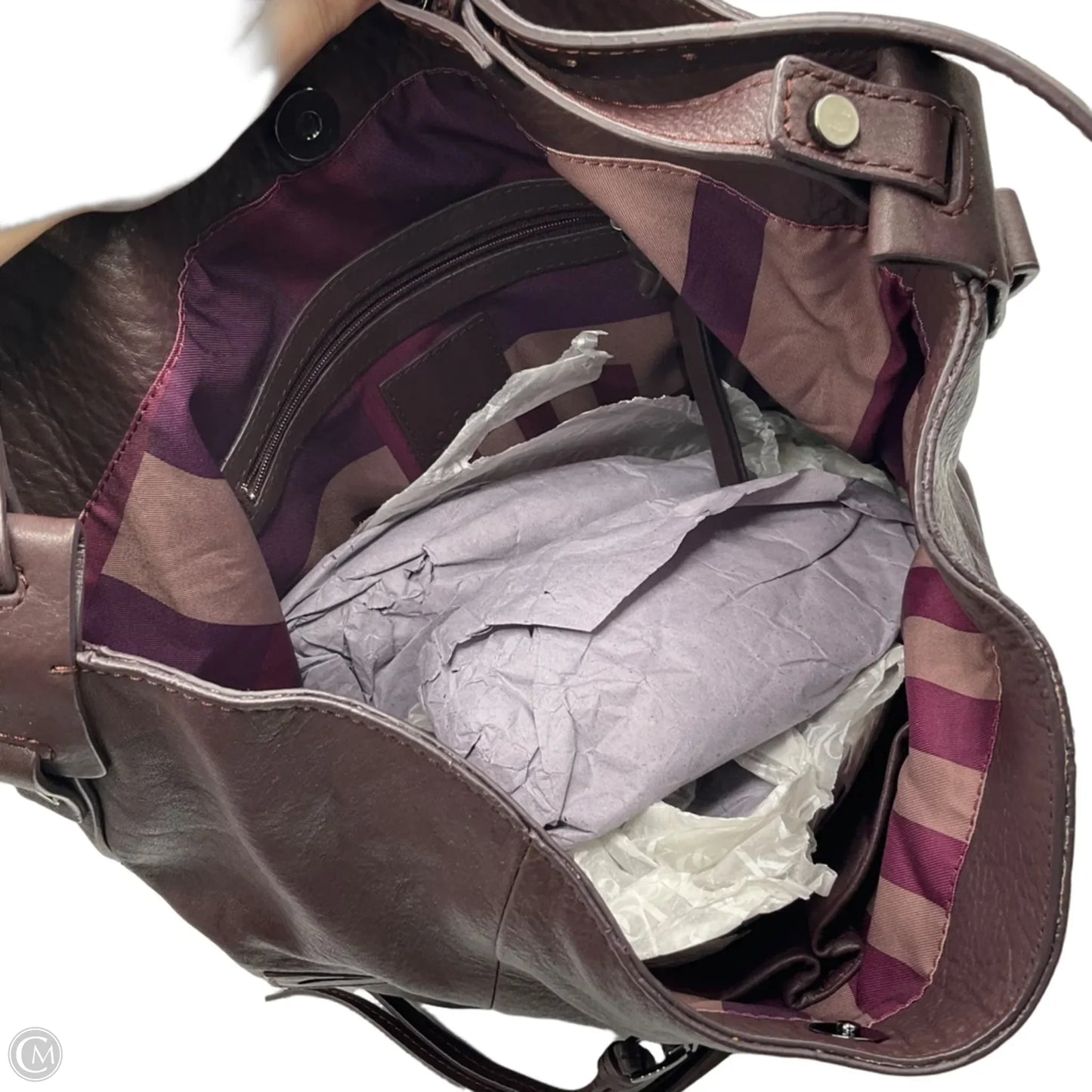 Handbag Leather By Kooba, Size: Medium
