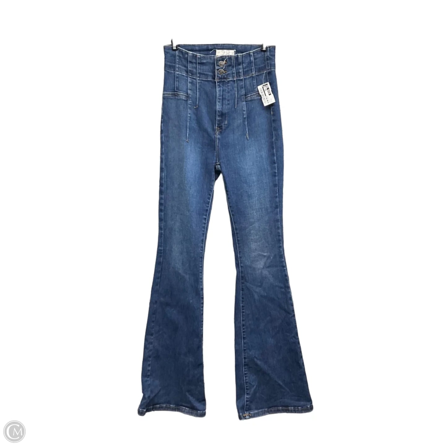Jeans Flared By We The Free In Blue Denim, Size: 6