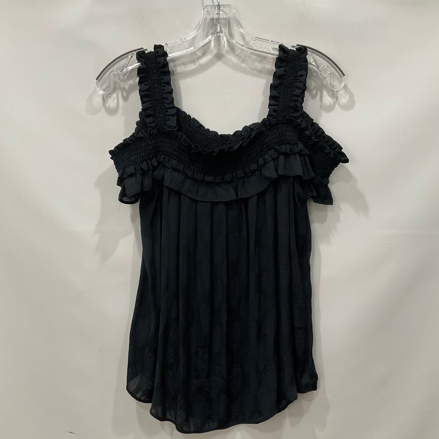 Black Top Short Sleeve Anthropologie, Size S