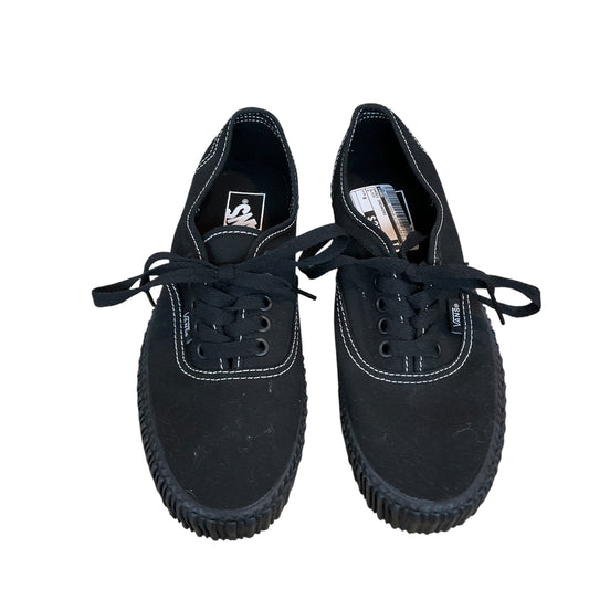 Shoes Sneakers By Vans In Black, Size: 8