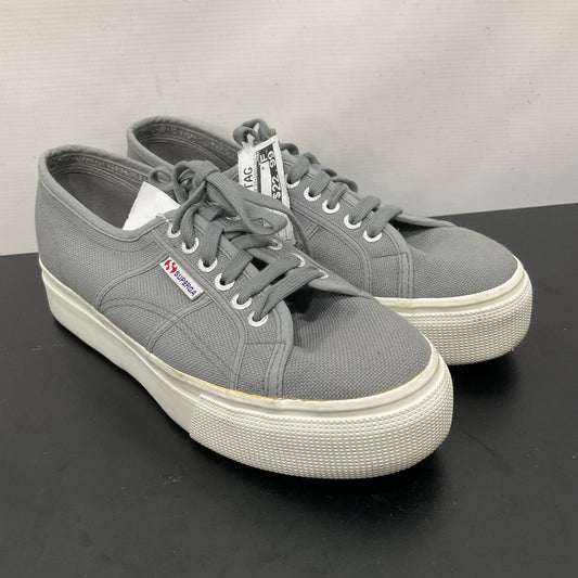 Grey Shoes Sneakers Superga, Size 9.5