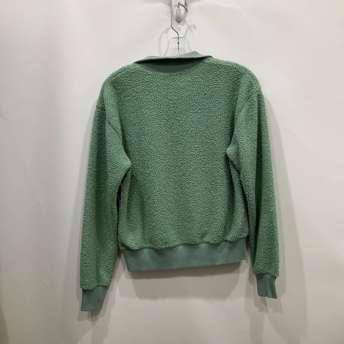 Sweatshirt Collar By Topshop In Green, Size: S