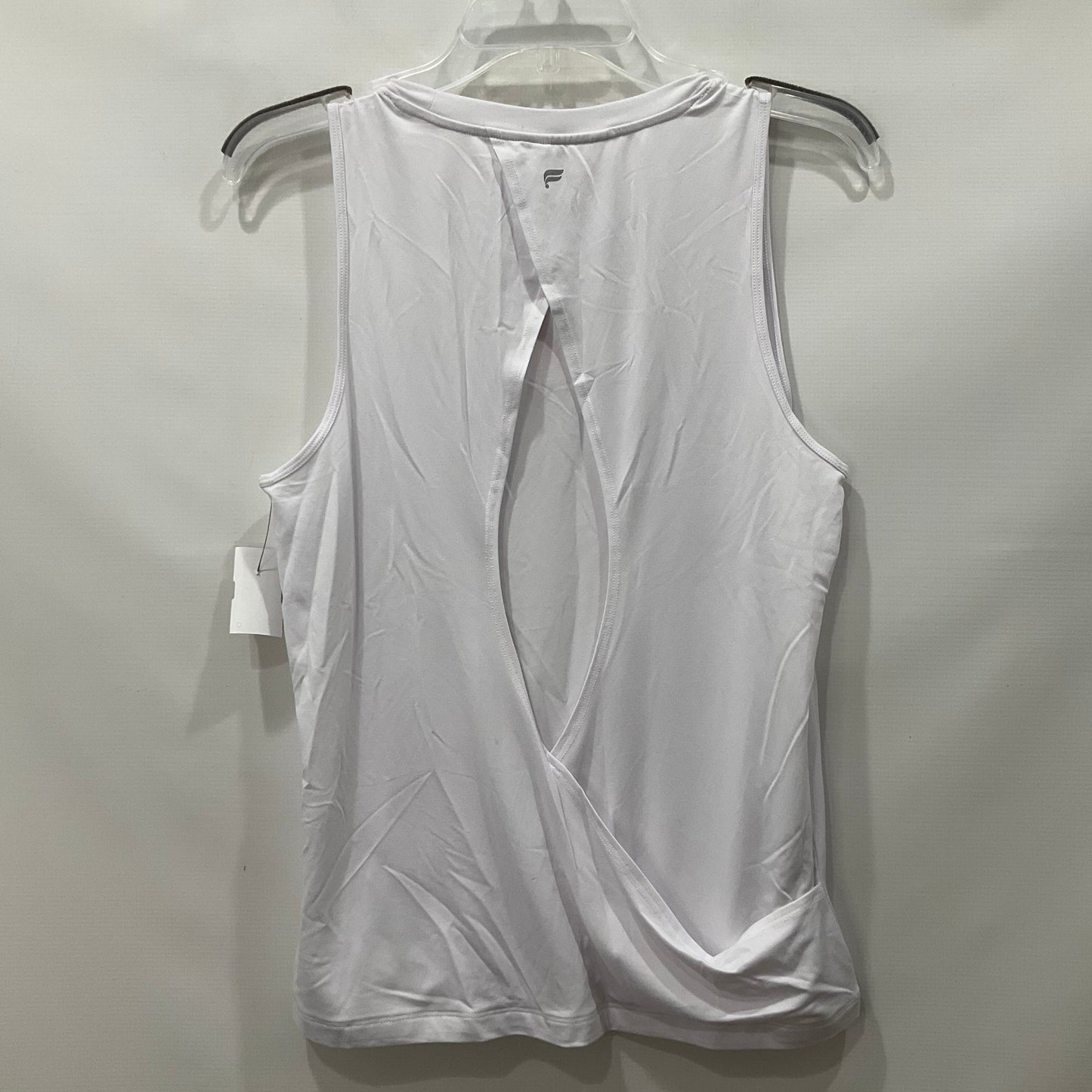 White Athletic Tank Top Fabletics, Size S
