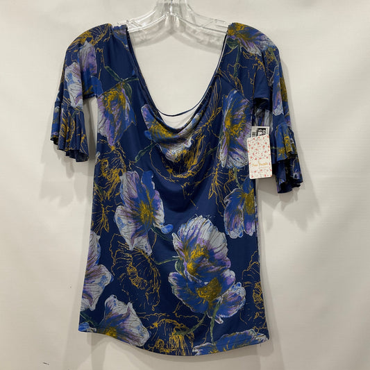 Blue Top 3/4 Sleeve We The Free, Size M