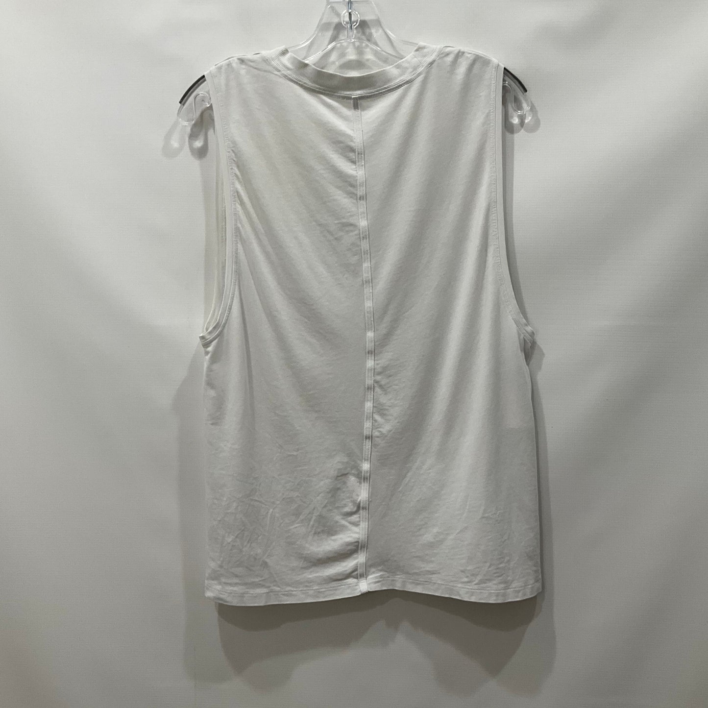 White Athletic Tank Top Lululemon, Size 6