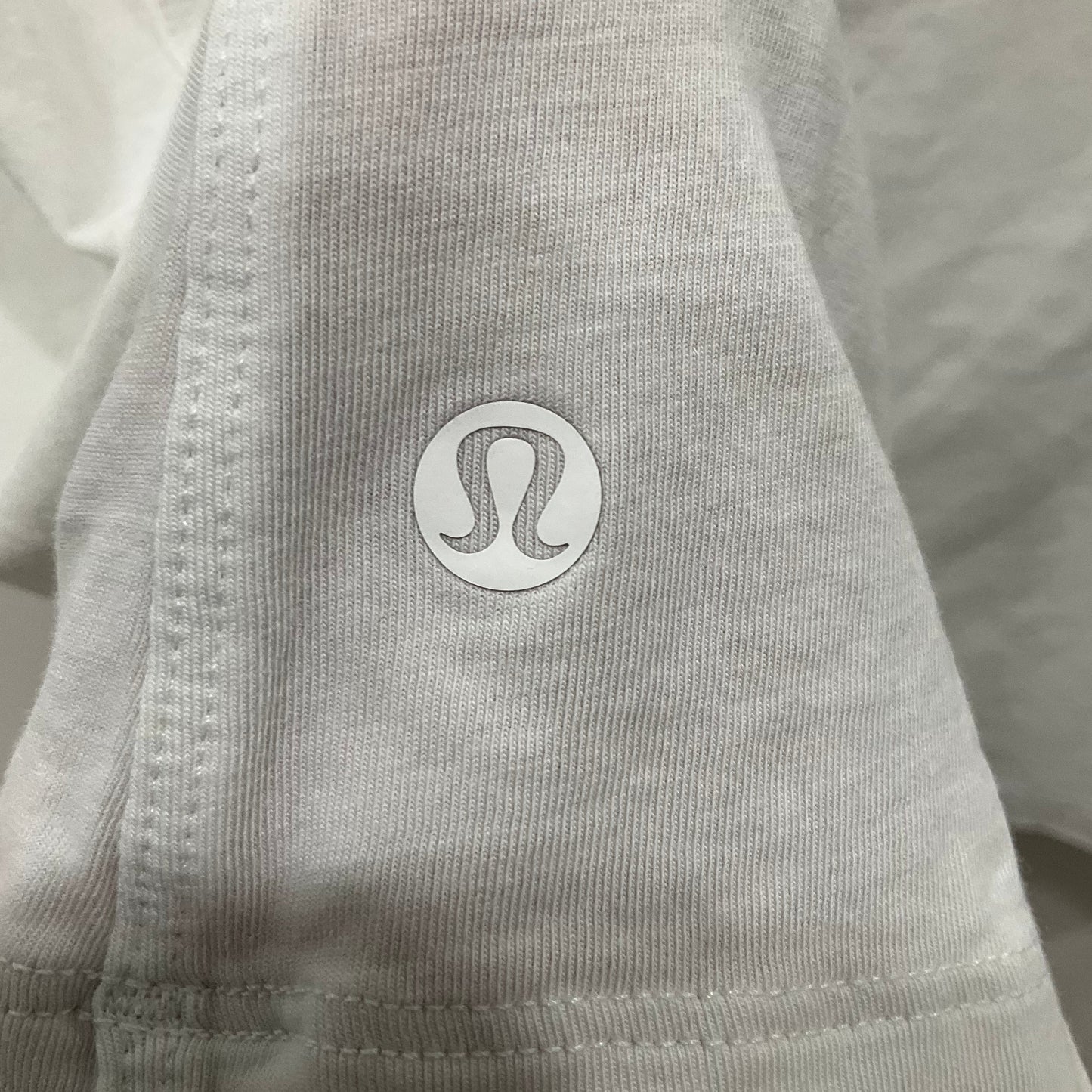 White Athletic Tank Top Lululemon, Size 6