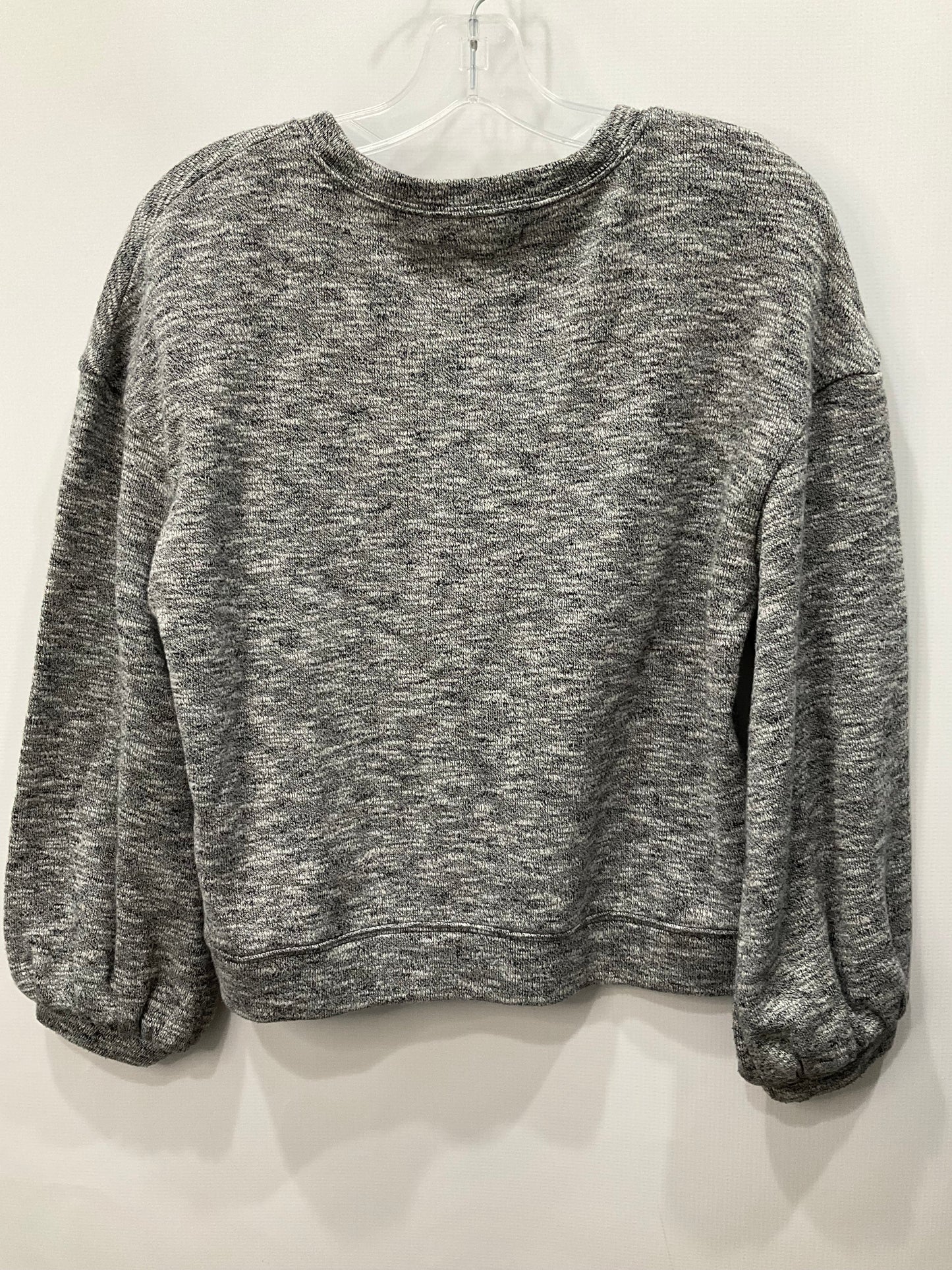 Sweatshirt Crewneck By Madewell In Grey, Size: M