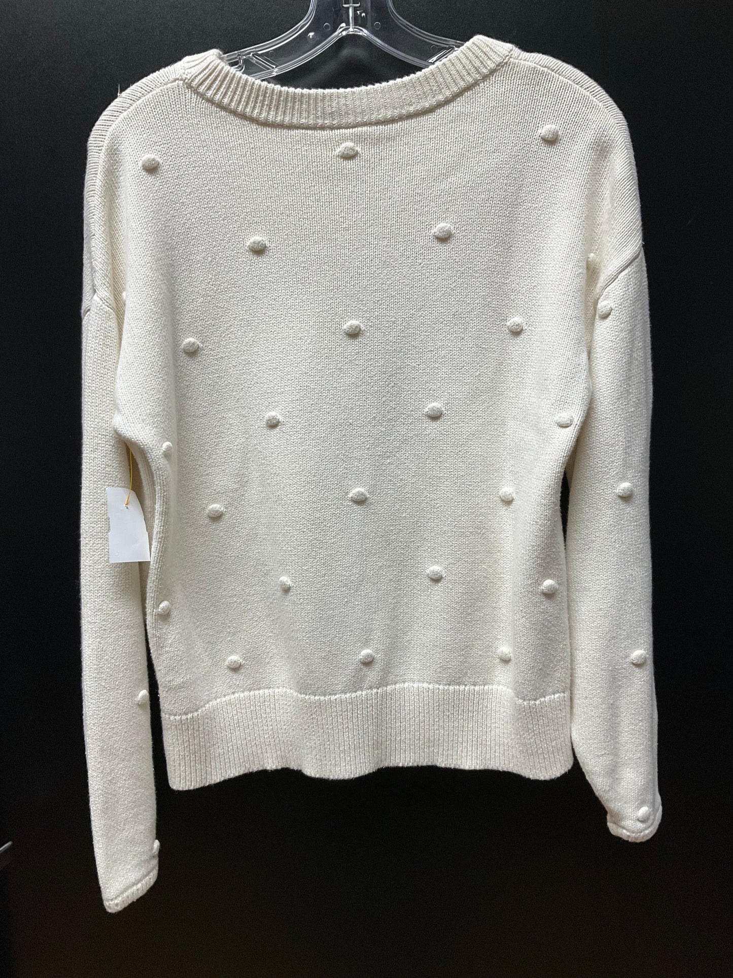 Sweater By Gap In Cream, Size: S