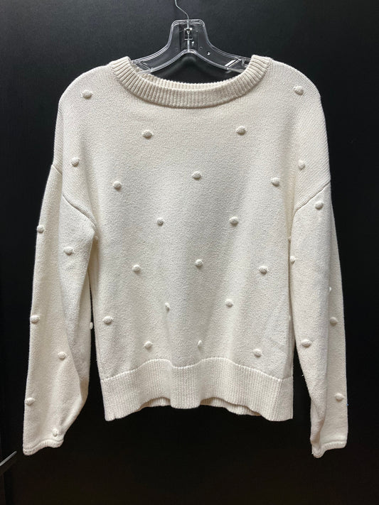 Sweater By Gap In Cream, Size: S