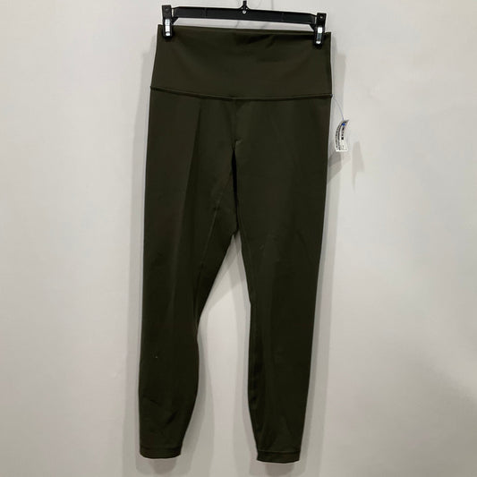 Athletic Leggings By Lululemon In Green, Size: 6