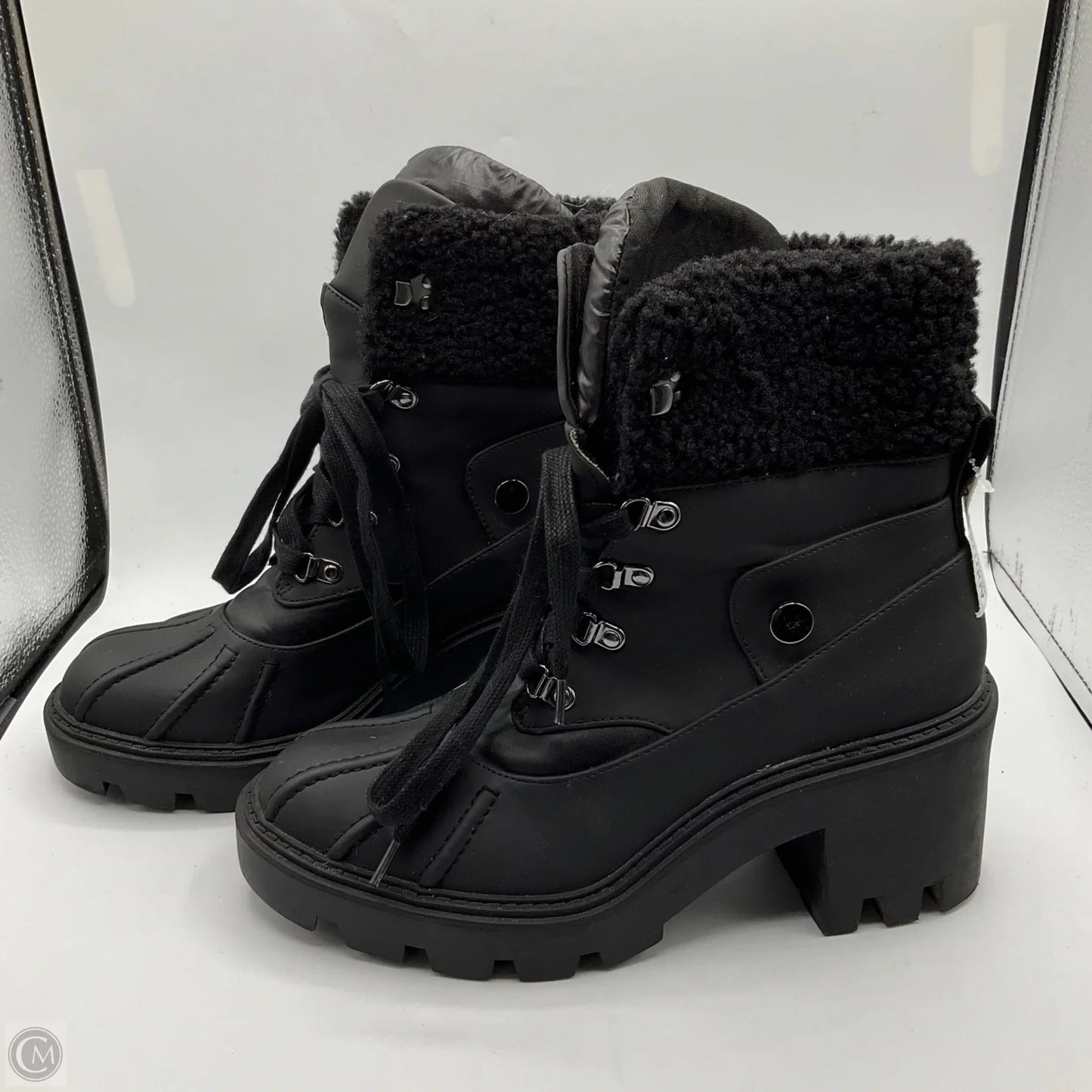 Boots Snow By Steve Madden In Black, Size: 9