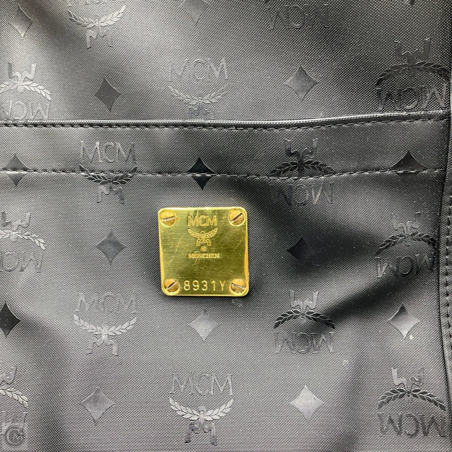 Tote Luxury Designer By Mcm, Size: Large