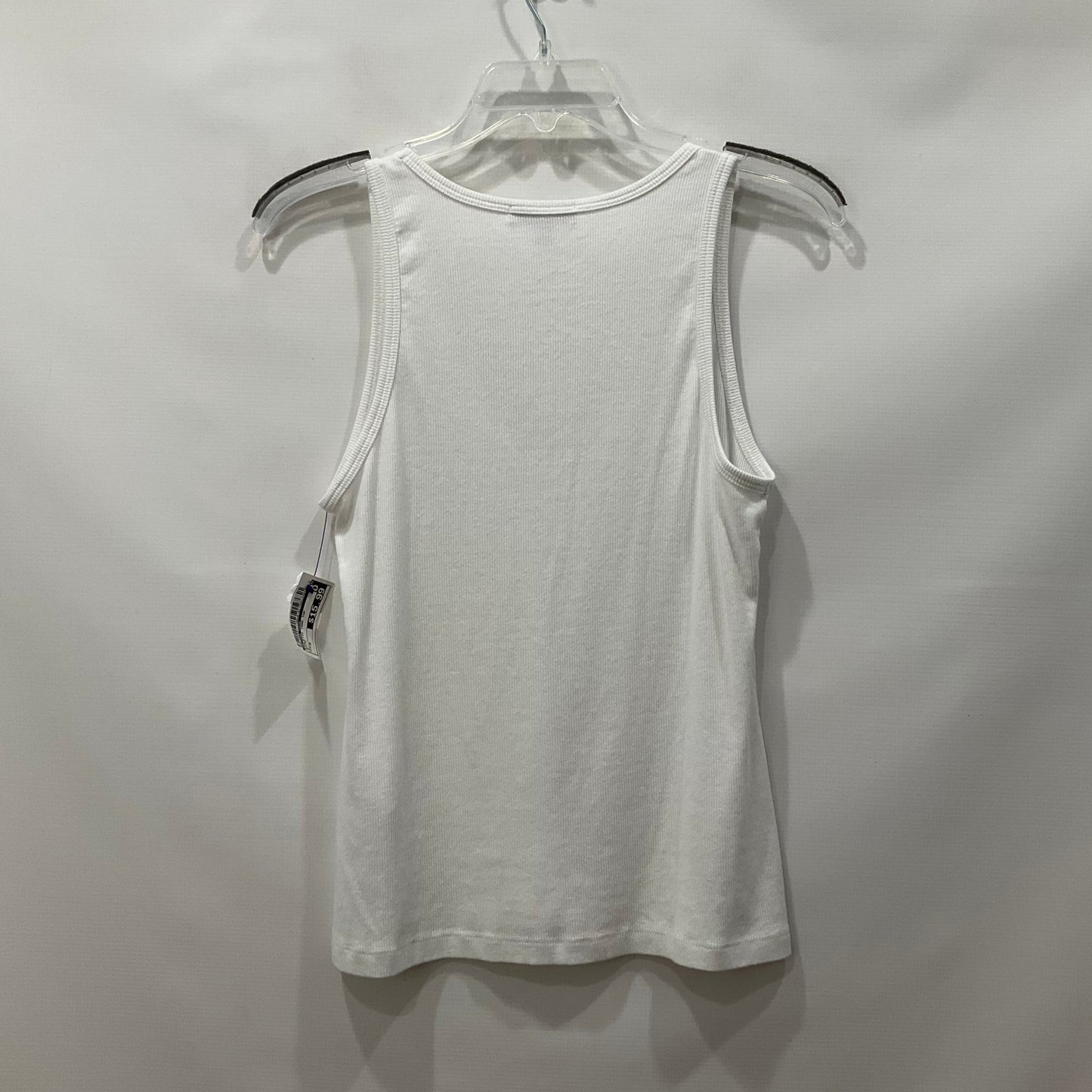 White Athletic Tank Top Beyond Yoga, Size M