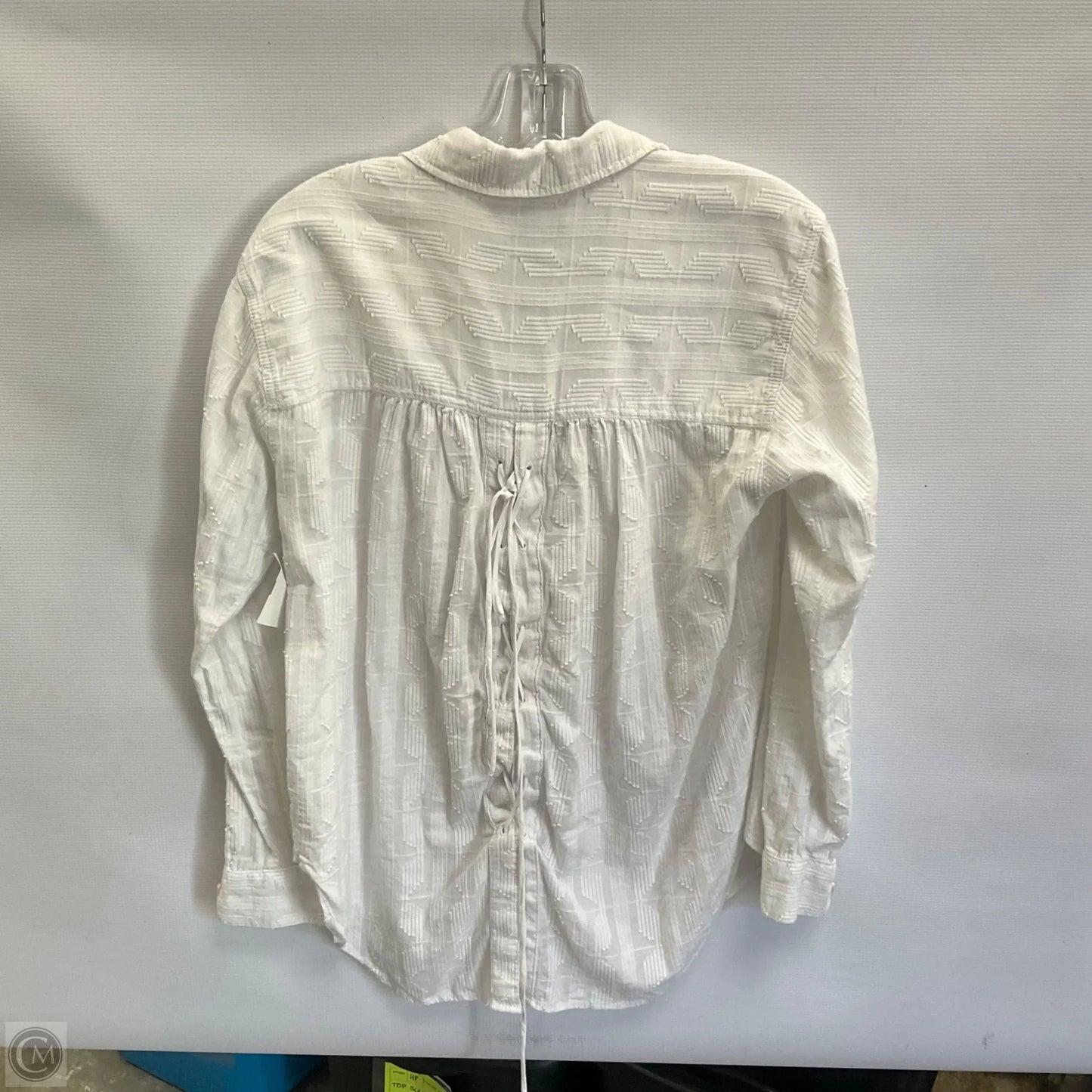 Top Long Sleeve By Pilcro In White, Size: S