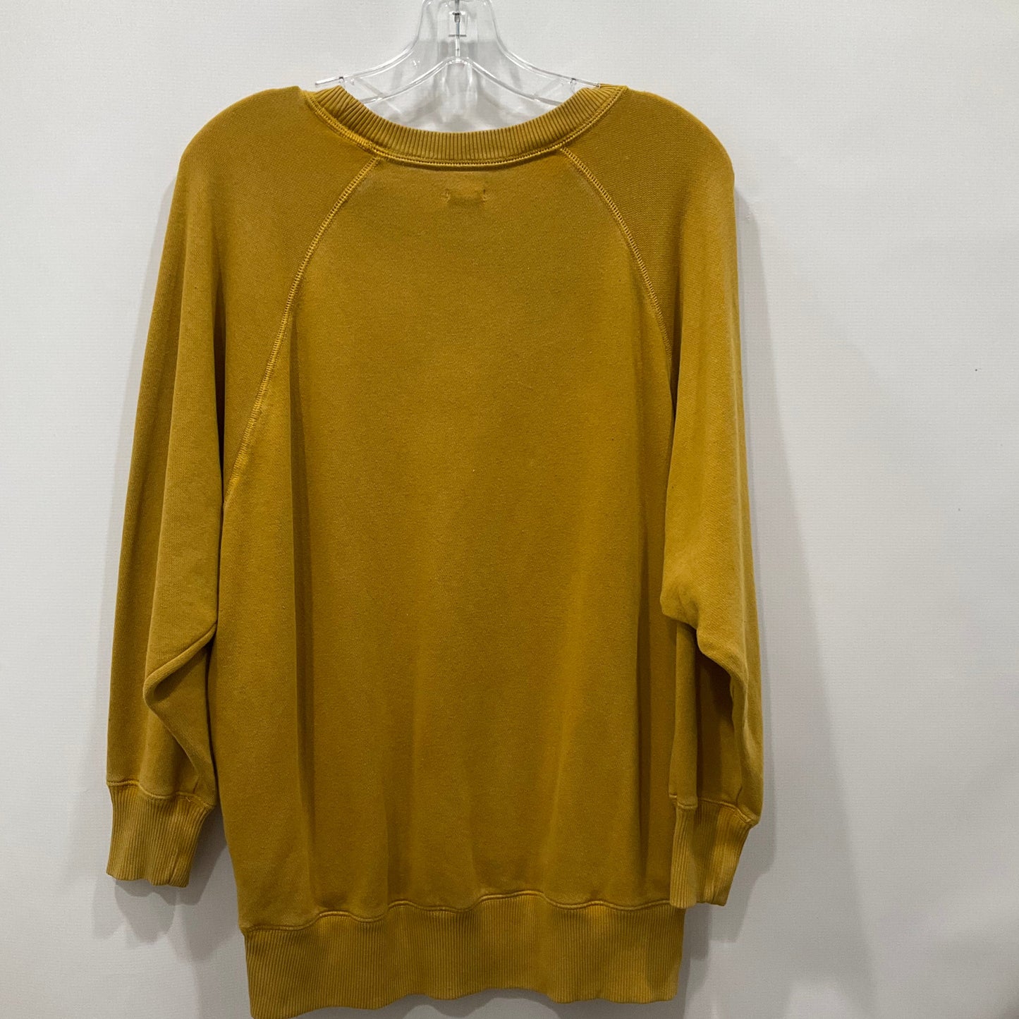 Sweatshirt Crewneck By Aerie In Yellow, Size: S