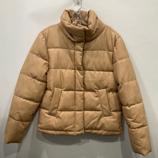 Coat Puffer & Quilted By 7 For All Mankind In Brown, Size: S