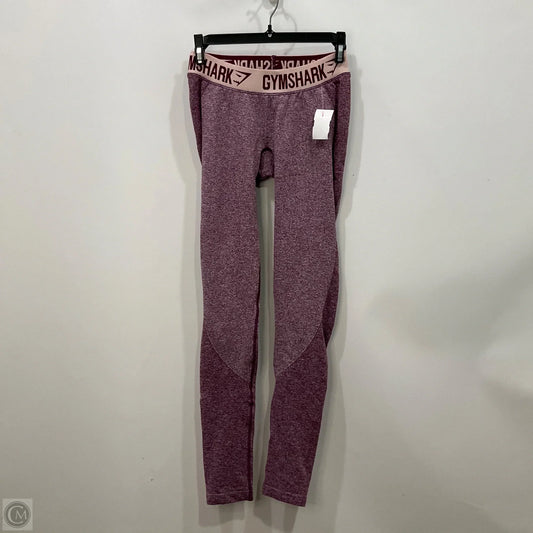 Athletic Leggings By Gym Shark In Purple, Size: Xs