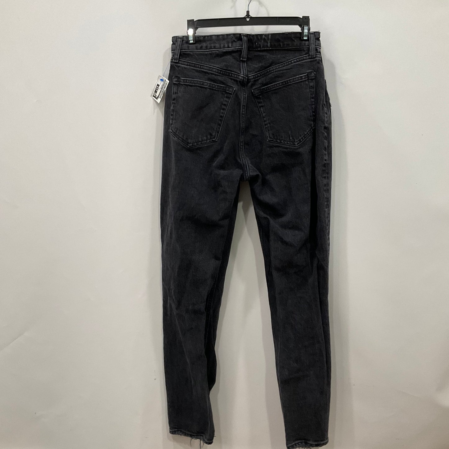 Jeans Straight By Abercrombie And Fitch In Black, Size: 4