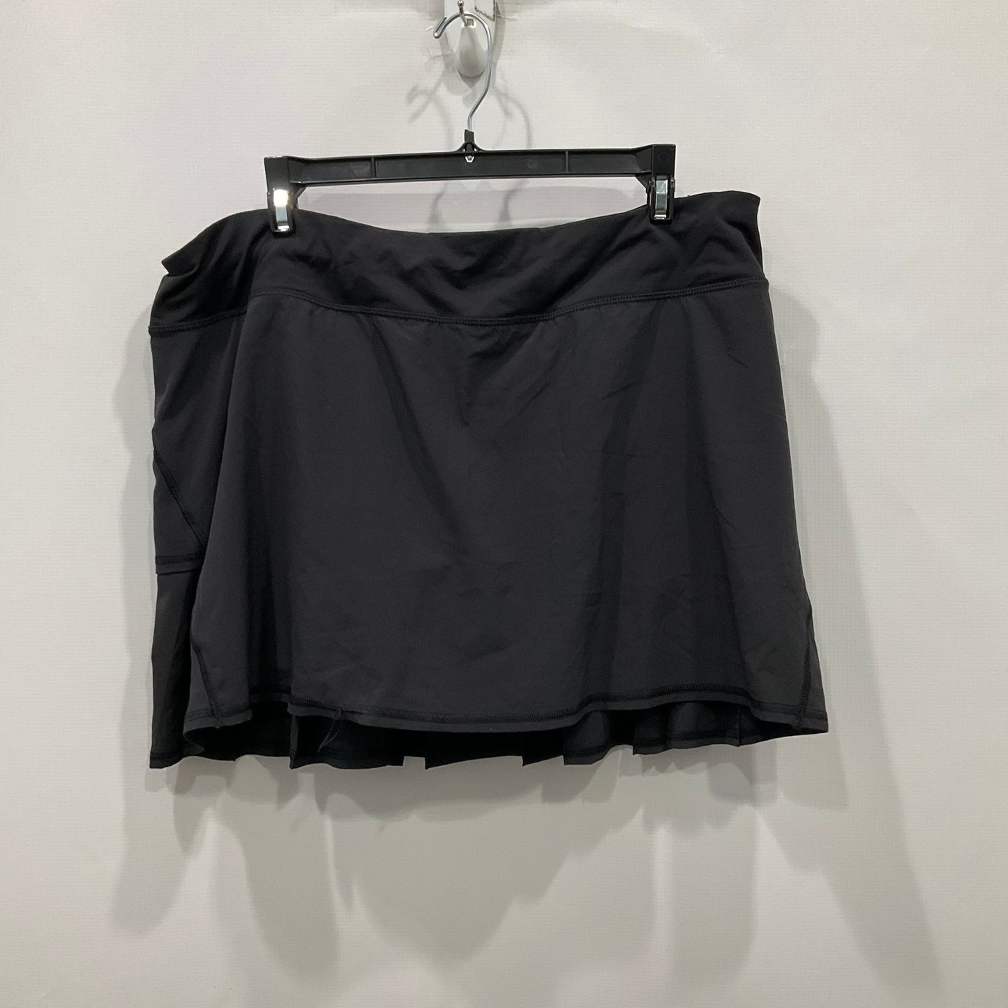 Athletic Skort By Lululemon In Black, Size: 12