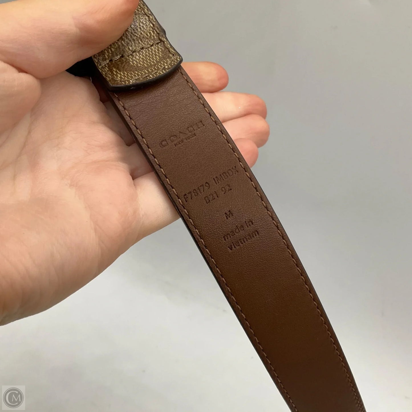 Belt Bag Designer By Coach, Size: Medium